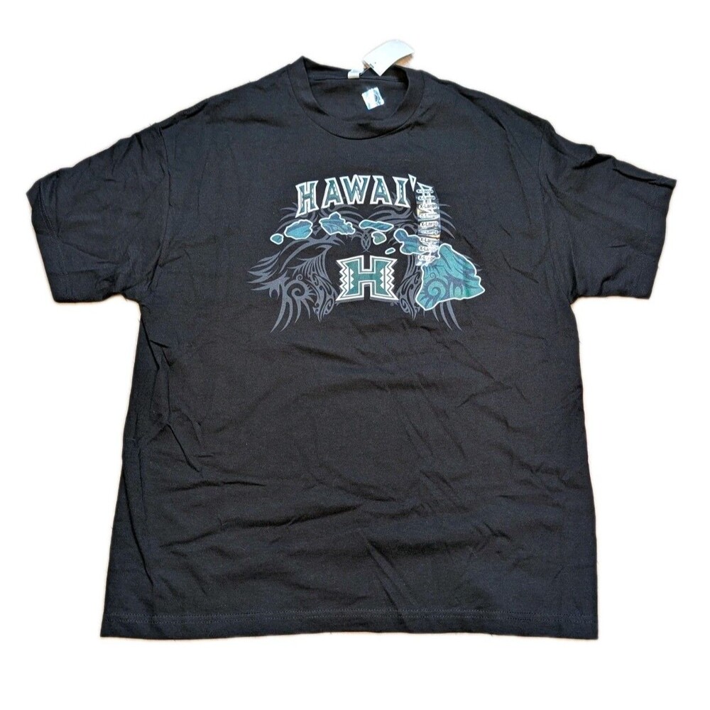 University of Hawaii Rainbow Warriors T-Shirt Size XL Alstyle Classic